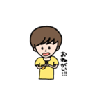 男の子なスタンプ！！（個別スタンプ：6）