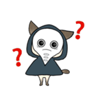 ペストマスクのネコスタンプ（個別スタンプ：17）