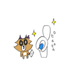 洗いすぎちゃうあらいぐま（個別スタンプ：20）