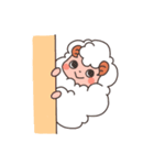 元気なこひつじちゃん（個別スタンプ：6）