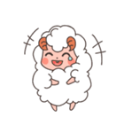 元気なこひつじちゃん（個別スタンプ：8）