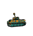 ばきばき動く戦車スタンプ 3（個別スタンプ：5）