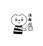 おうちで過ごそう！しまくま（個別スタンプ：6）