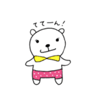くまぱんつ【とりあえず一言】（個別スタンプ：30）