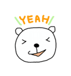 くまぱんつ【とりあえず一言】（個別スタンプ：38）