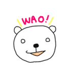 くまぱんつ【とりあえず一言】（個別スタンプ：39）