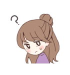 おしゃれな女の子（あまつや）（個別スタンプ：6）