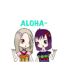 ハッピーアロハスタンプ（個別スタンプ：1）