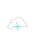 脱力うさぎちゃむ．（個別スタンプ：2）
