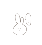 脱力うさぎちゃむ．（個別スタンプ：5）