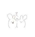 脱力うさぎちゃむ．（個別スタンプ：11）