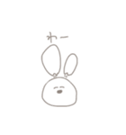 脱力うさぎちゃむ．（個別スタンプ：30）