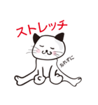 筋トレや家トレが好きなネコ（個別スタンプ：24）