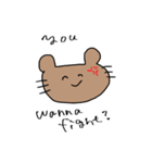 英語なクマ（個別スタンプ：6）