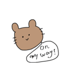 英語なクマ（個別スタンプ：17）
