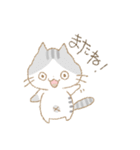 ねこばかり（クレヨン）（個別スタンプ：16）