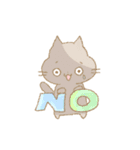 ねこばかり（クレヨン）（個別スタンプ：20）
