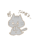 ねこばかり（クレヨン）（個別スタンプ：33）