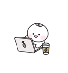 まめもちのもちもち毎日（個別スタンプ：14）