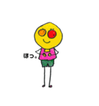 カラフルなひと（個別スタンプ：3）