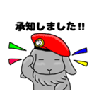 黒音 スタンプ ver1（個別スタンプ：9）
