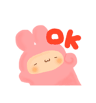 きぐるみうさぎ＊（個別スタンプ：2）