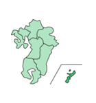 小学生 日本地図クイズ1（個別スタンプ：34）