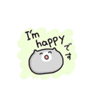 英語であいさつするネコ（個別スタンプ：16）