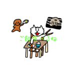 いぬっころ達と動物（個別スタンプ：24）