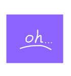 英語であいさつ（個別スタンプ：4）