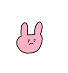 すぐ顔にでるうさぎちゃん（個別スタンプ：36）