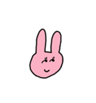 すぐ顔にでるうさぎちゃん（個別スタンプ：40）