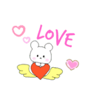 ゆるしろくま（個別スタンプ：1）