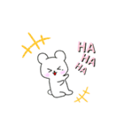 ゆるしろくま（個別スタンプ：4）