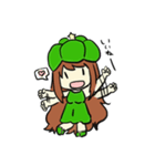ぴーまん女王（個別スタンプ：3）