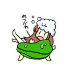 ぴーまん女王（個別スタンプ：8）