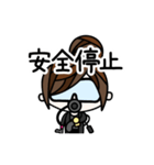 ダイバー向けスタンプ！ダイビング女子（個別スタンプ：11）
