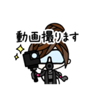 ダイバー向けスタンプ！ダイビング女子（個別スタンプ：20）