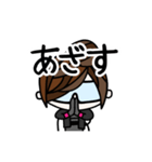ダイバー向けスタンプ！ダイビング女子（個別スタンプ：21）