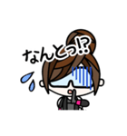 ダイバー向けスタンプ！ダイビング女子（個別スタンプ：27）