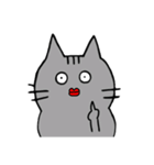 シュールな猫（使える）（便利！たぶん。）（個別スタンプ：20）