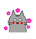 シュールな猫（使える）（便利！たぶん。）（個別スタンプ：27）