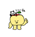 むっちりんご（個別スタンプ：20）