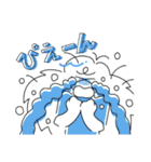 シンプルな女の子の日常。（個別スタンプ：8）