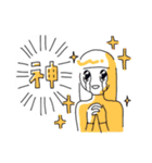 シンプルな女の子の日常。（個別スタンプ：23）