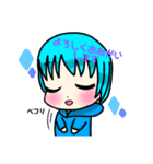 元気でかわゆいスタンプ（個別スタンプ：1）