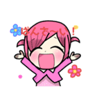 元気でかわゆいスタンプ（個別スタンプ：4）