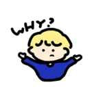 Blond boy ！（個別スタンプ：1）