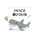 おらの動物園38 【サメ・タコ】（個別スタンプ：8）