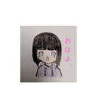 パーカー(手書き)（個別スタンプ：1）